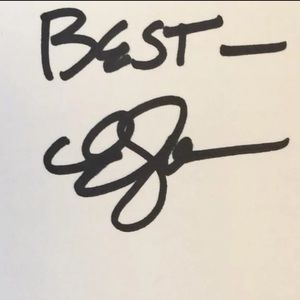 Emma Stone Signed Card